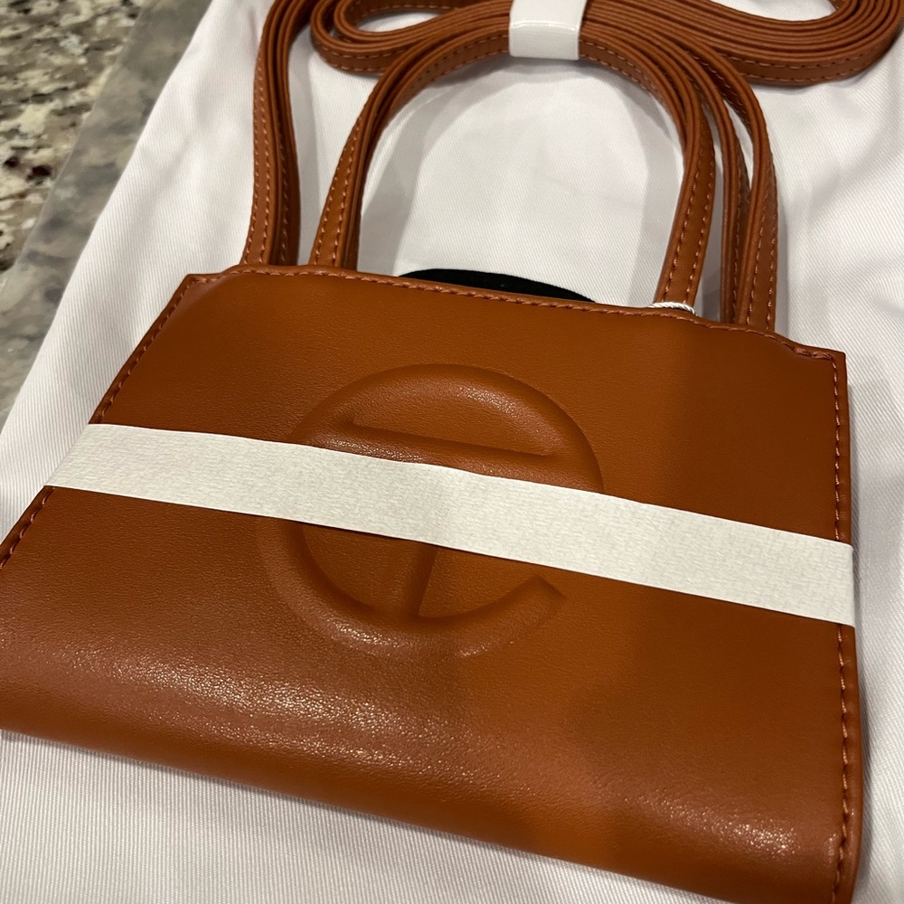 Telfar Small Tan Shopping Bag NWT